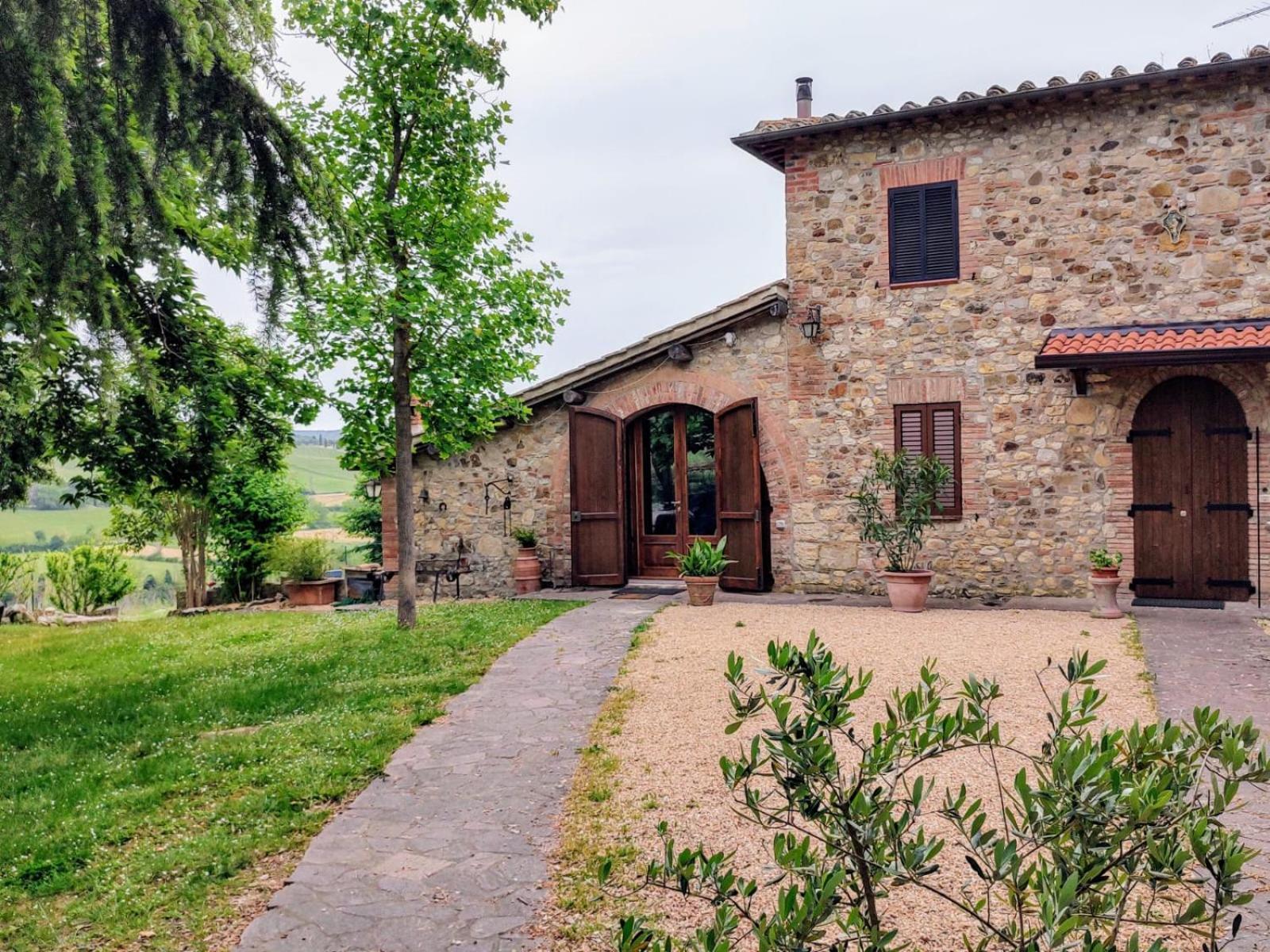 Il Giardino Del Chianti Appartement Siena Buitenkant foto